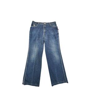 Braxton Stretch Jeans Blue Denim Mens Size 38